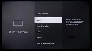 JVC Smart TV &ndash; How to Check Model & Serial Number