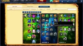 [RU] League of Legends - Utility Mastery Tree - Season 3