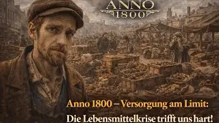 „Versorgung am Limit: Die Lebensmittelkrise trifft uns hart | Anno 1800“