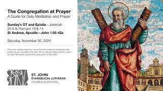 Sunday’s OT and Epistle—Jeremiah 23:5-8; Romans 13:8-14