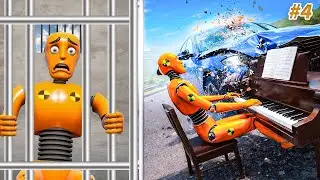 How Much Jail Will he Get? #4 | Beamng Drive Crashes