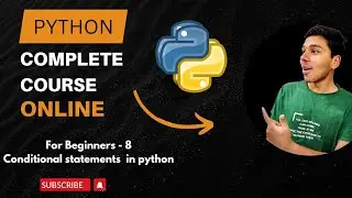 Conditional statements in python | for absolute beginners 2024 | #programming #python