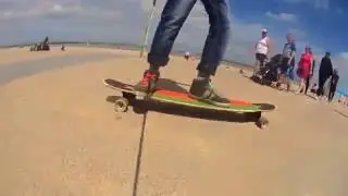 A Longboard day in France | Dunkerque sand