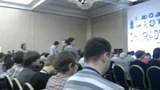 GDD 2010, зал Эйнштейн, в ожидании начала