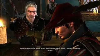 The Witcher 2: Geralt, Dandelion, and Zoltan reunion