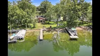 Charming Brick Lakefront Cottage on All-Sports Ore Lake | 8802 Riverside Dr, Brighton MI
