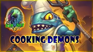 COOKING DEMONS - Hearthstone Battlegrounds - Cookie the Cook
