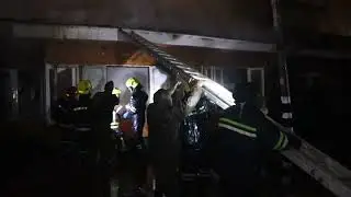 Fire Incident at CRPF Barracks, Banquet Hall Srinagar – Fire Under Control