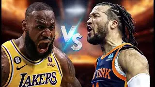 LAKERS vs KNICKS - Full game - NBA 2K25