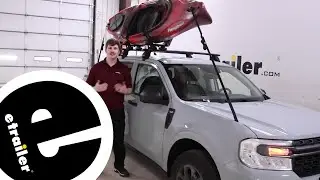 etrailer | How to Set Up Your Kuat Class 4 V2 Kayak Roof Rack w/ Tie-Downs on a 2022 Ford Maverick