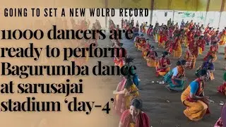 #bagurumba #rehearsal for the mega event #guinnessworldrecords at Sarusajai stadium in #November 25