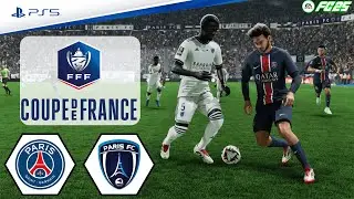 FC 25 - Paris Saint-Germain vs. Paris FC | Coupe De France | Full Match | PS5&trade;[4K]