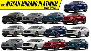 2025 Nissan Murano Platinum - Color Options - Images | AUTOBICS