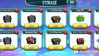 Monster Legends Gameplay | Rune Chest Opening | First ever level 10 rune!!! | Part 1