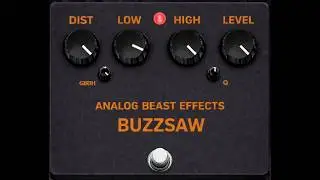 BuzzSaw HM-2 simulation plugin by Analog Beast Effects