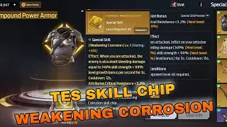 Tes Damage Skill Chip Weakening Corrosion - Garena Undawn