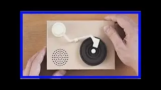 Breaking News | This cute little turntable actually plays mini cookie records