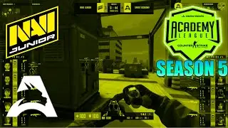 NAVI JUNIOR VS SPIRIT ACADEMY HIGHLIGTHS WePlay Academy League | CSGO 2022