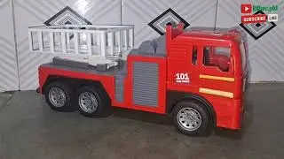 Fire Engine Toy Truck 🚒 | Extendable Scissor Lift | Kids Favorite Toy #101 @Blhrc.pld 