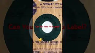 #chantilly #lace #budgetlabelgems #gilmar #vinylrecord #45rpm #coversong #tophits #1950smusic #ep