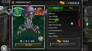 MSA introducing new unit [Crablops Type-F]