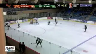 Boys Hockey Moorhead vs Roseau