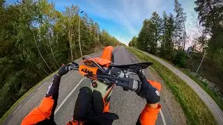 Wheelie Fun! KTM 450 EXC 2020 - One Leg Enduro❗️💯