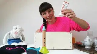 Misverstandje bij Ilse en varkentje Bo! Thee- tijd of T- tijd?