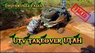 WE BROKE THE CAN-AM! Extreme Mudding at Toquerville Falls, UTV Takeover Utah