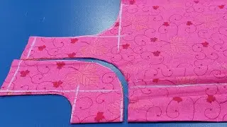 গোল গলা মেকছি কাটিং ও সেলাই makci cutting and silai
