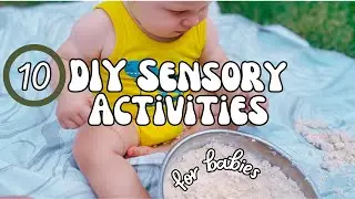 10 Simple Sensory Activities for Babies | DIY Baby Entertainment