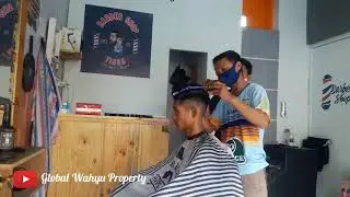 Tiara Barbershop Lamongan || pangkas Kekinian