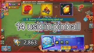 14$ in Pinball,I got rally by EMP- Lords Mobile #lordsmobile