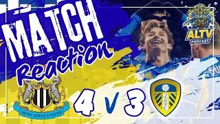 Newcastle 4&ndash;3 Leeds United REACTION 😱 | Crazy 7-Goal Thriller | Player Ratings
