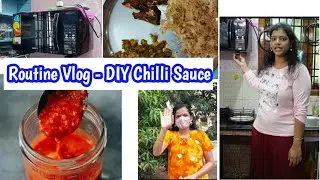 Full Day Routine Vlog In Tamil | Amazon Shopping Haul in Tamil | Home Made tomato Chilli Sauce Tamil
