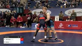 67 Kg 3rd Place Xavier Johnson Marines Vs Nolan Baker New York Athletic Club
