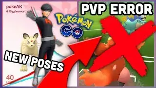 NEW AVATAR POSES & PVP ERRORS IN VERSION 0.39.1 POKEMON GO
