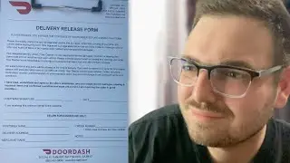 New DoorDash Delivery Release Form Update Is Putrid