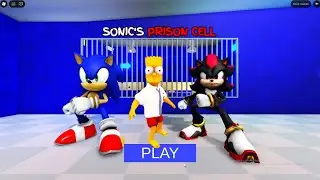 SONIC 3 PRISON RUN! 🌀 Roblox Obby Gameplay Walkthrough (No Death, 4K)