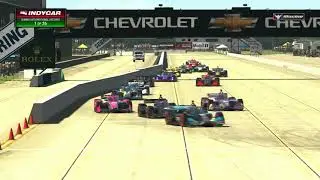 2021 INDYCAR iRacing Challenge Highlights - Sebring