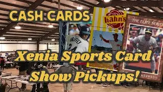 Xenia Sports Card Show! Pickups & Mother&rsquo;s Day Shoutouts! #vintagecards #sportscards #cardmunity