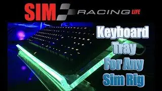 Как собрать и установить подставку для клавиатуры на любой Sim Rig