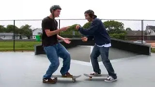 Jonney E faces Dannay Zay in a Game of S.K.A.T.E.