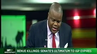 TVC Breakfast 30th January 2018 | Benue Killings : Senate's Ultimatum to IGP Expires