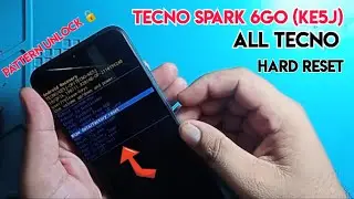 Tecno KE5J Pattern Screen lock remove | Tecno Spark 6 Go Hard Reset | All Tecno pattern unlock |