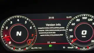 VW Golf GTI MK6  Digital Dash HXHY Faulty turn signals. (missing)
