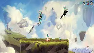 Brawlhalla Magyar Greatsword Orion Spear Team Combo
