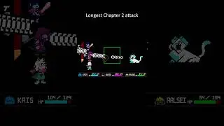 Longest Deltarune chapter 2 attack  #deltarune #undertale