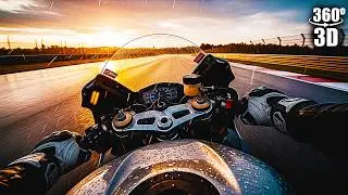 360&deg; VR Motorcycle Racing Insane Experience | First Person VR Video