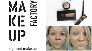 Tageslook - einfarbiger Lidschatten - Make-up Factory Academy Tutorial